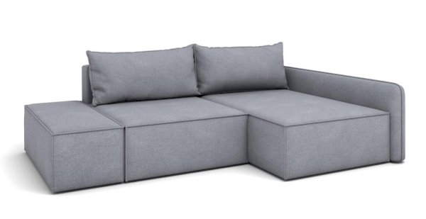 Угловой диван-кровать с банкеткой Лофт (Rivalli)